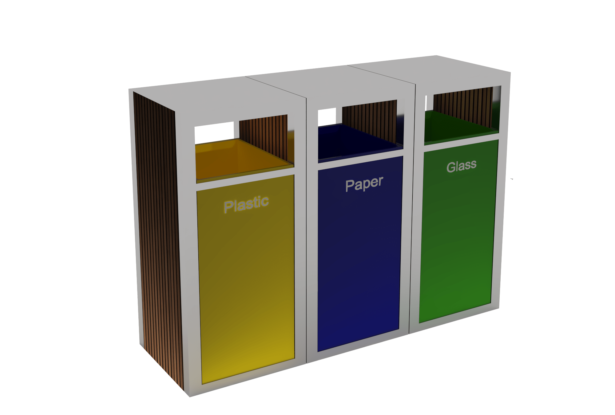 RECTANGULAR GARBAGE BIN