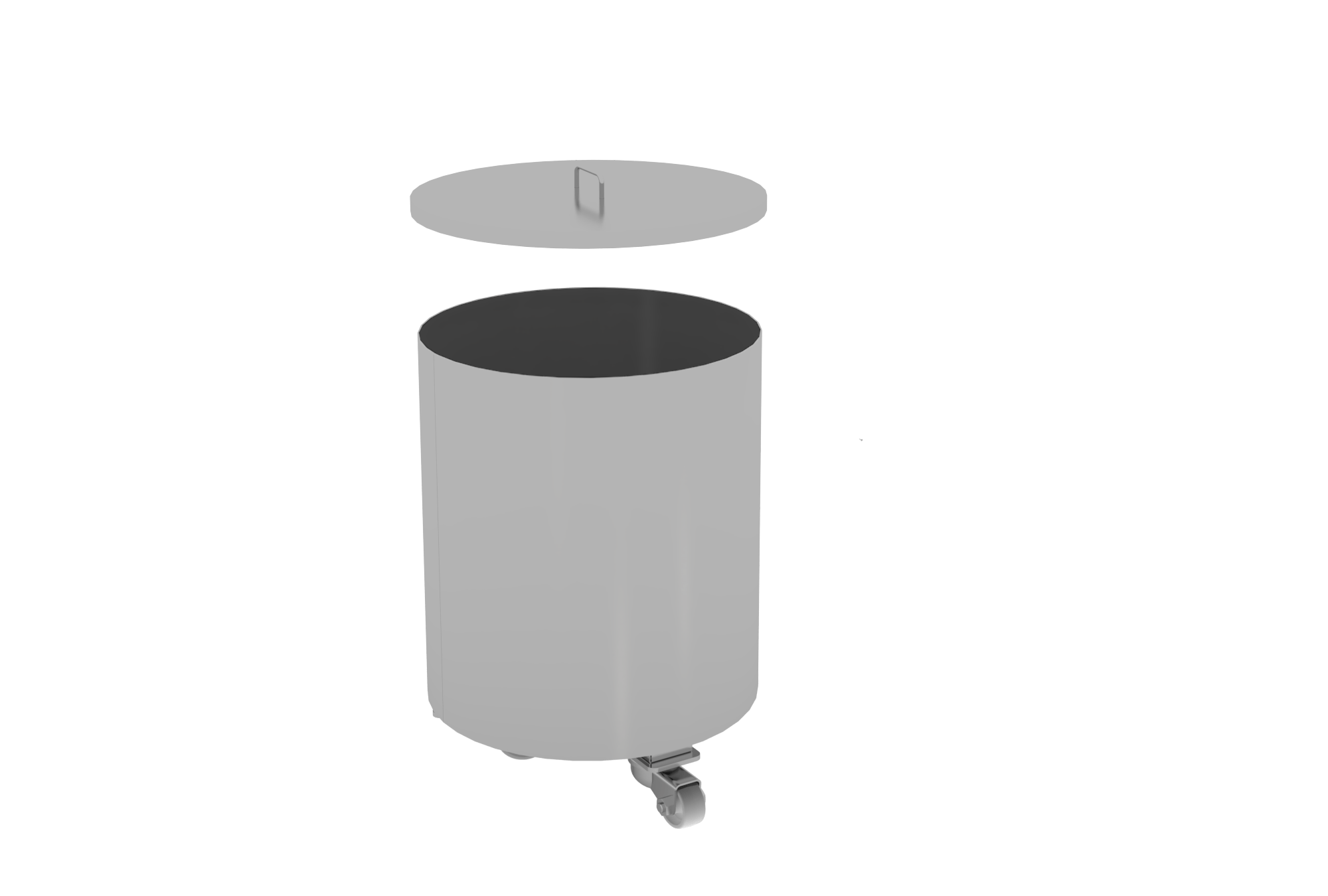 ROUND GARBAGE BIN