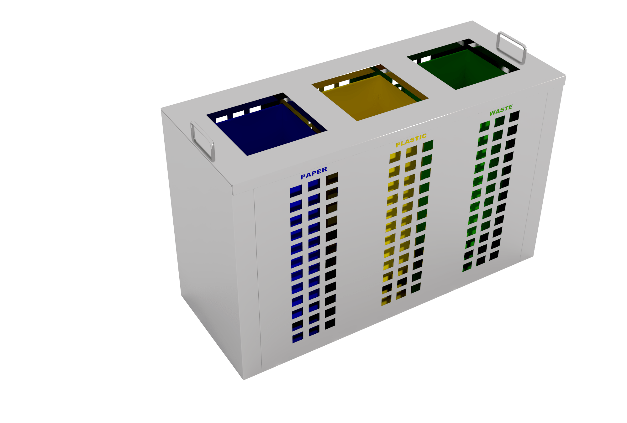 RECTANGULAR GARBAGE BIN