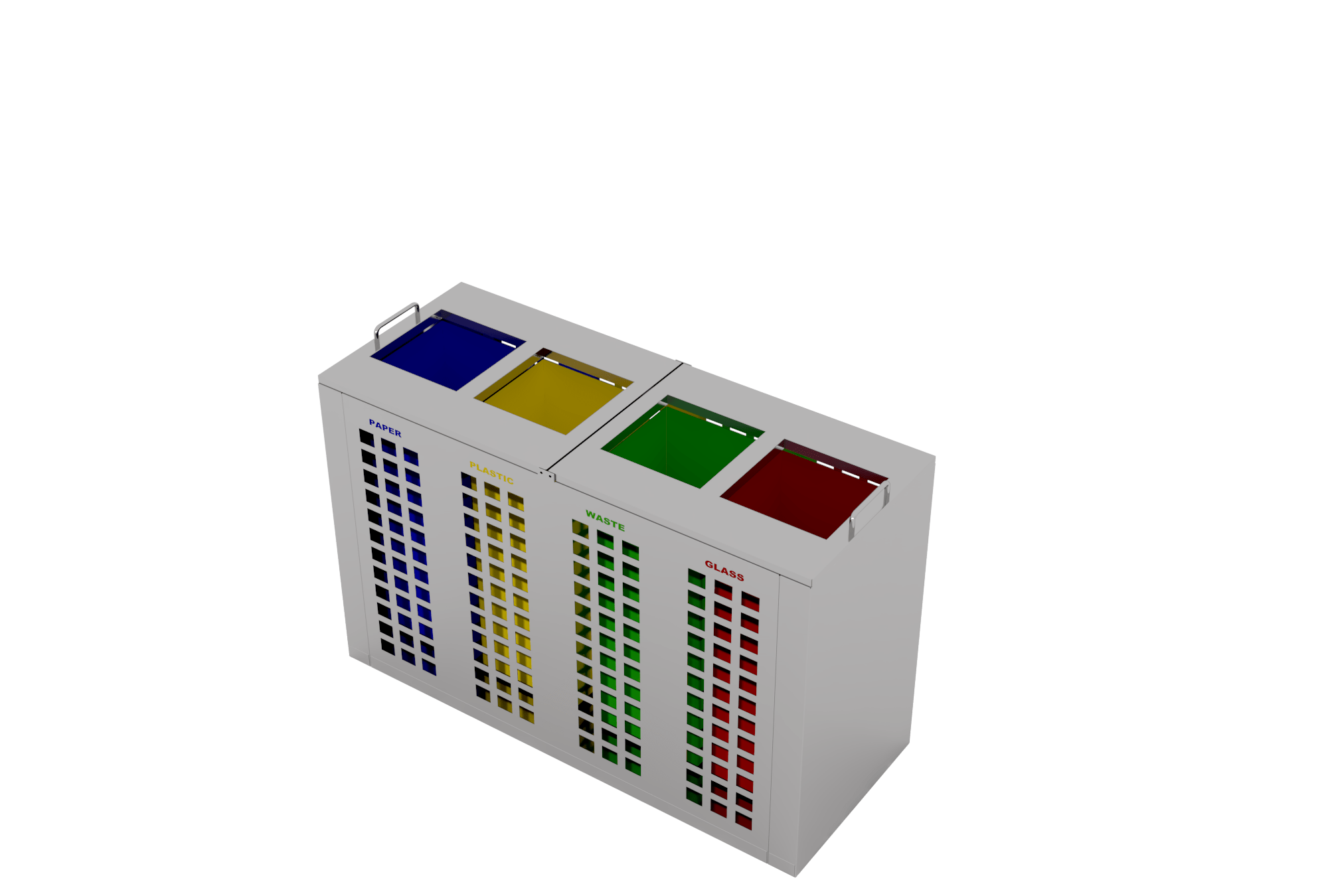RECTANGULAR GARBAGE BIN