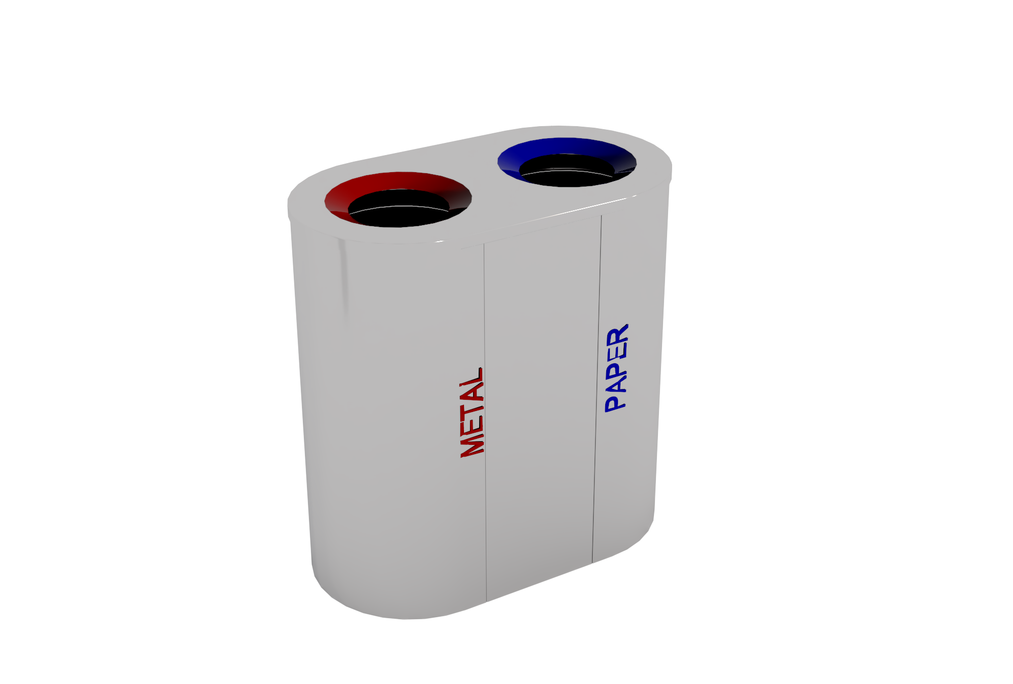 ROUND GARBAGE BIN