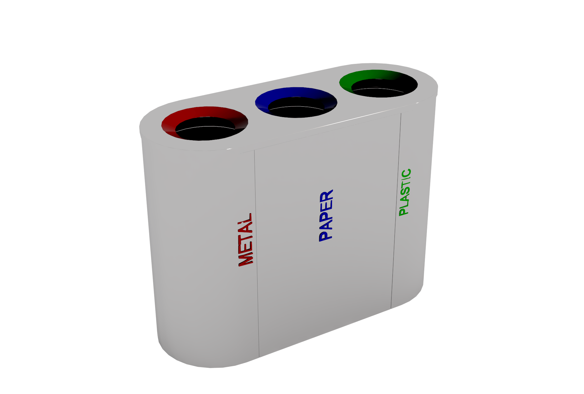 ROUND GARBAGE BIN