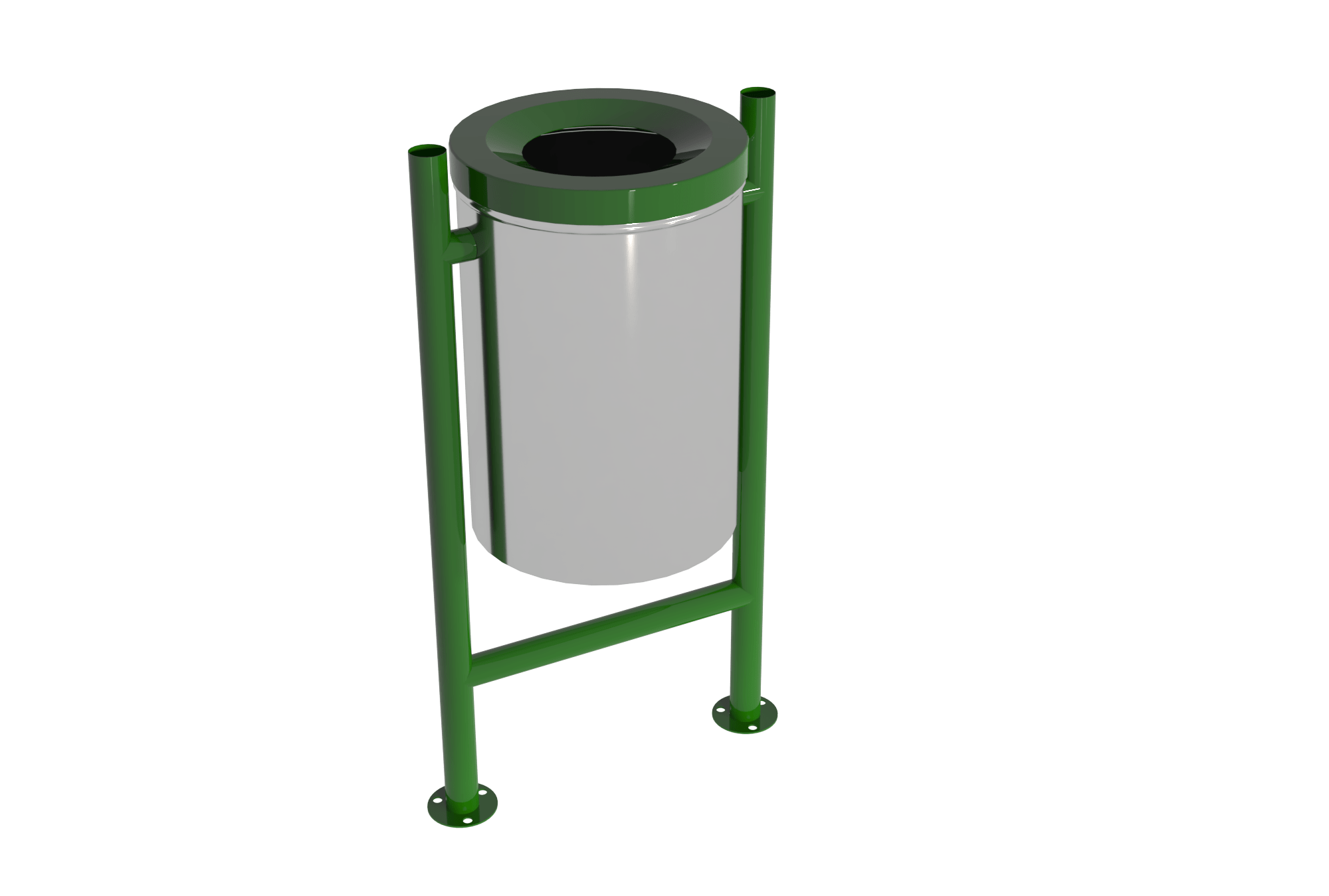 ROUND GARBAGE BIN