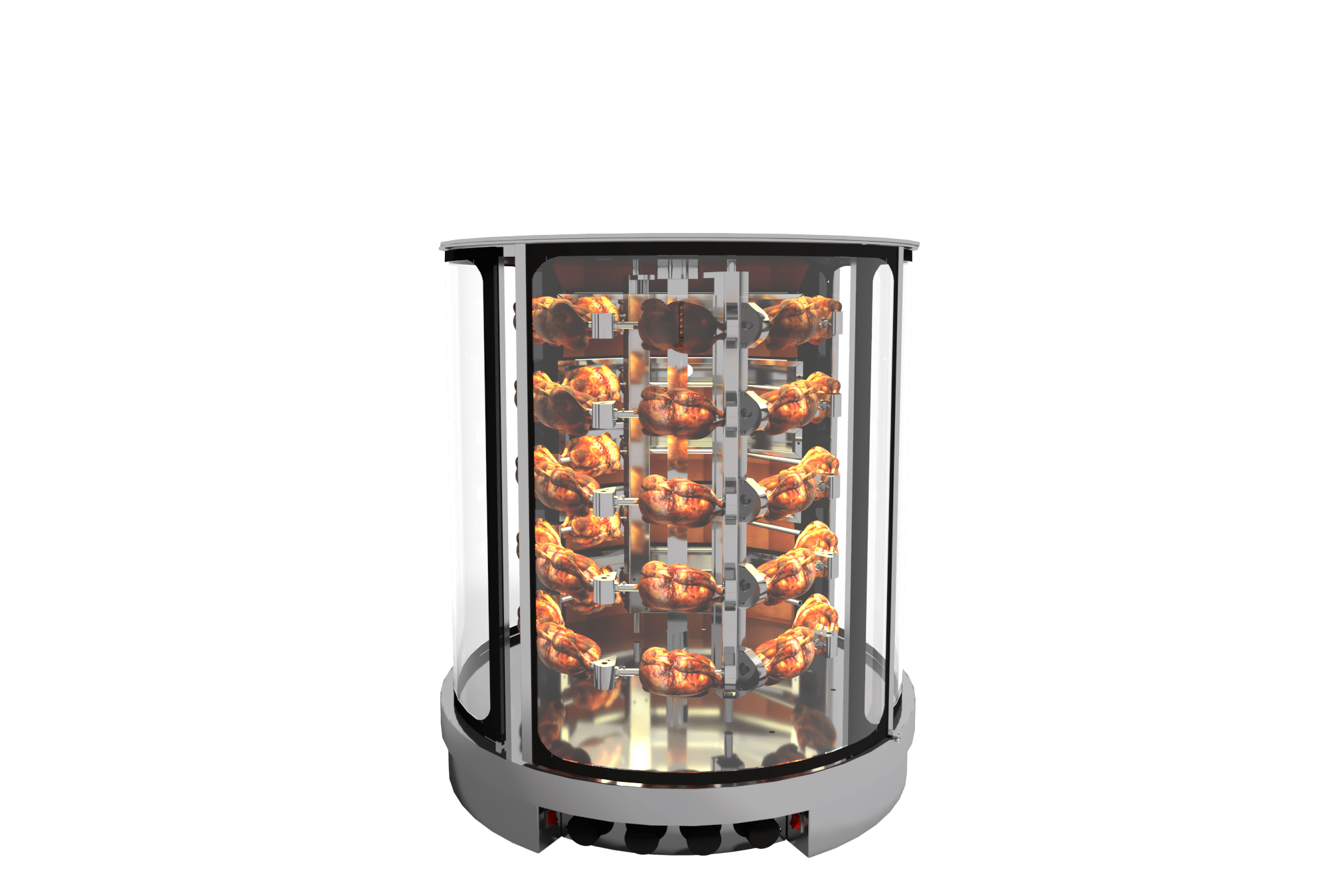 Round Chicken Grill